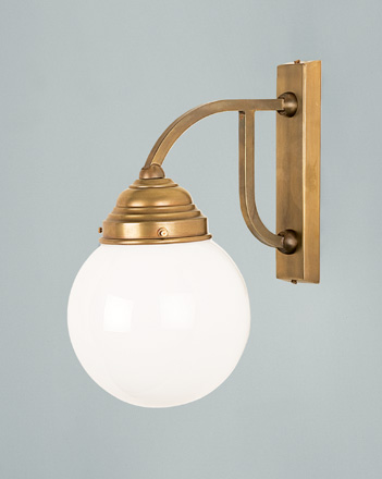 Historic wall lamp for interior areas