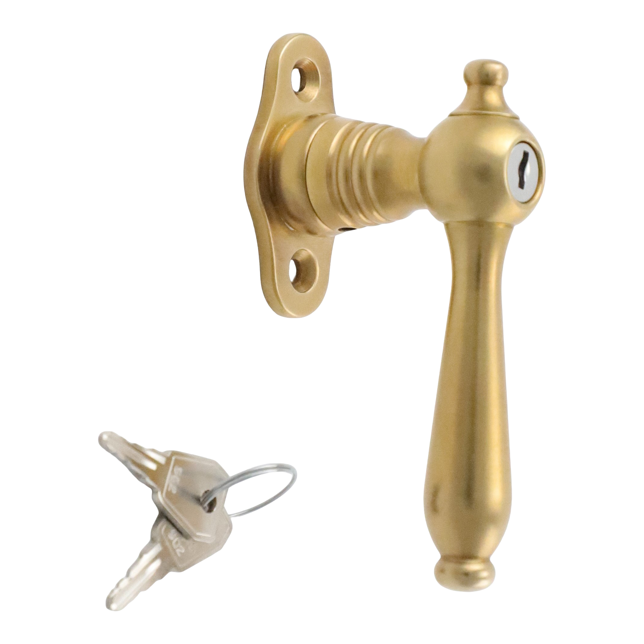 420.0120.45 Biedermeier style window handle in brass - antique window hardware, window handles 420.0120.45 Biedermeier style window handle in brass - antique window hardware, window handles