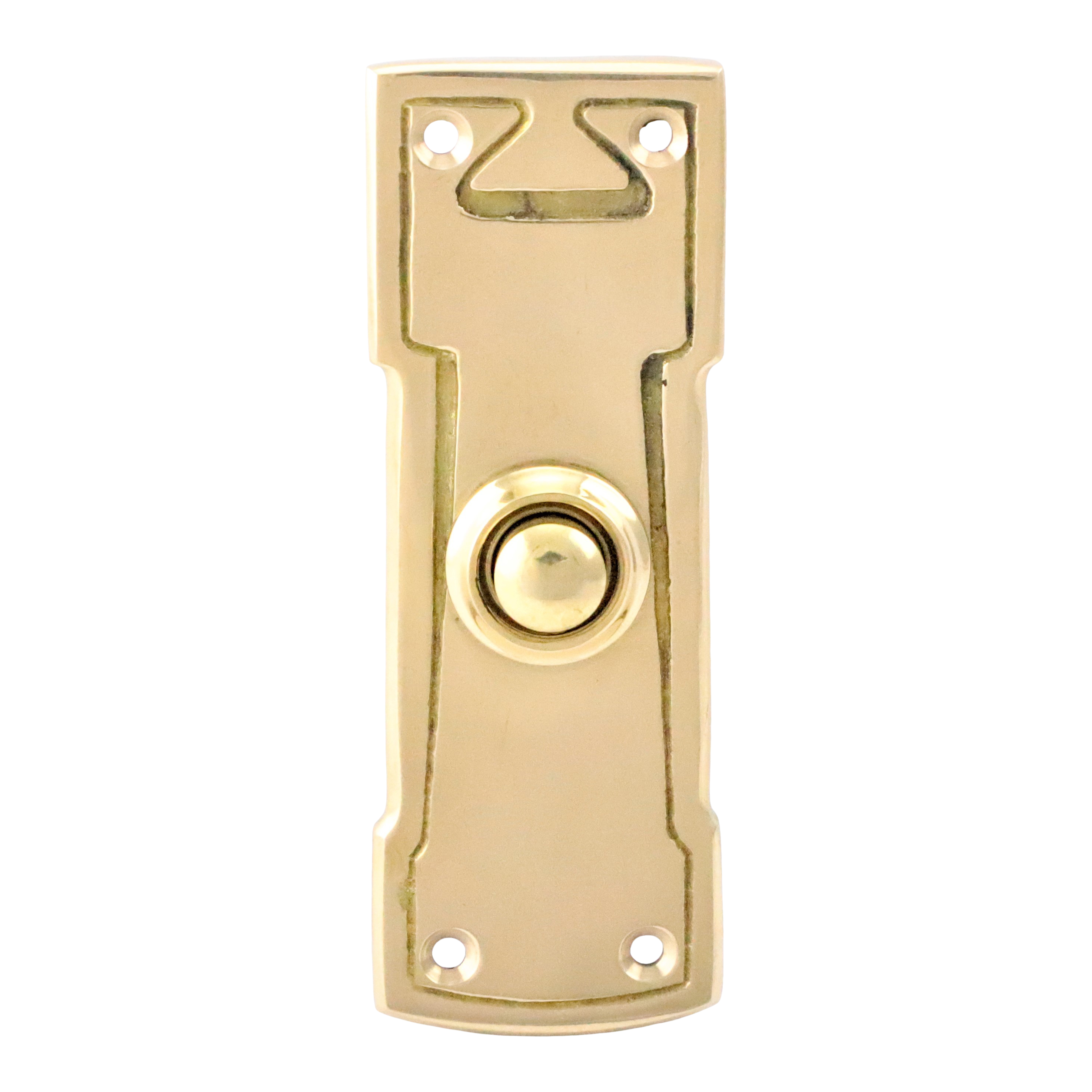 Doorbell, bell plate with one bell button