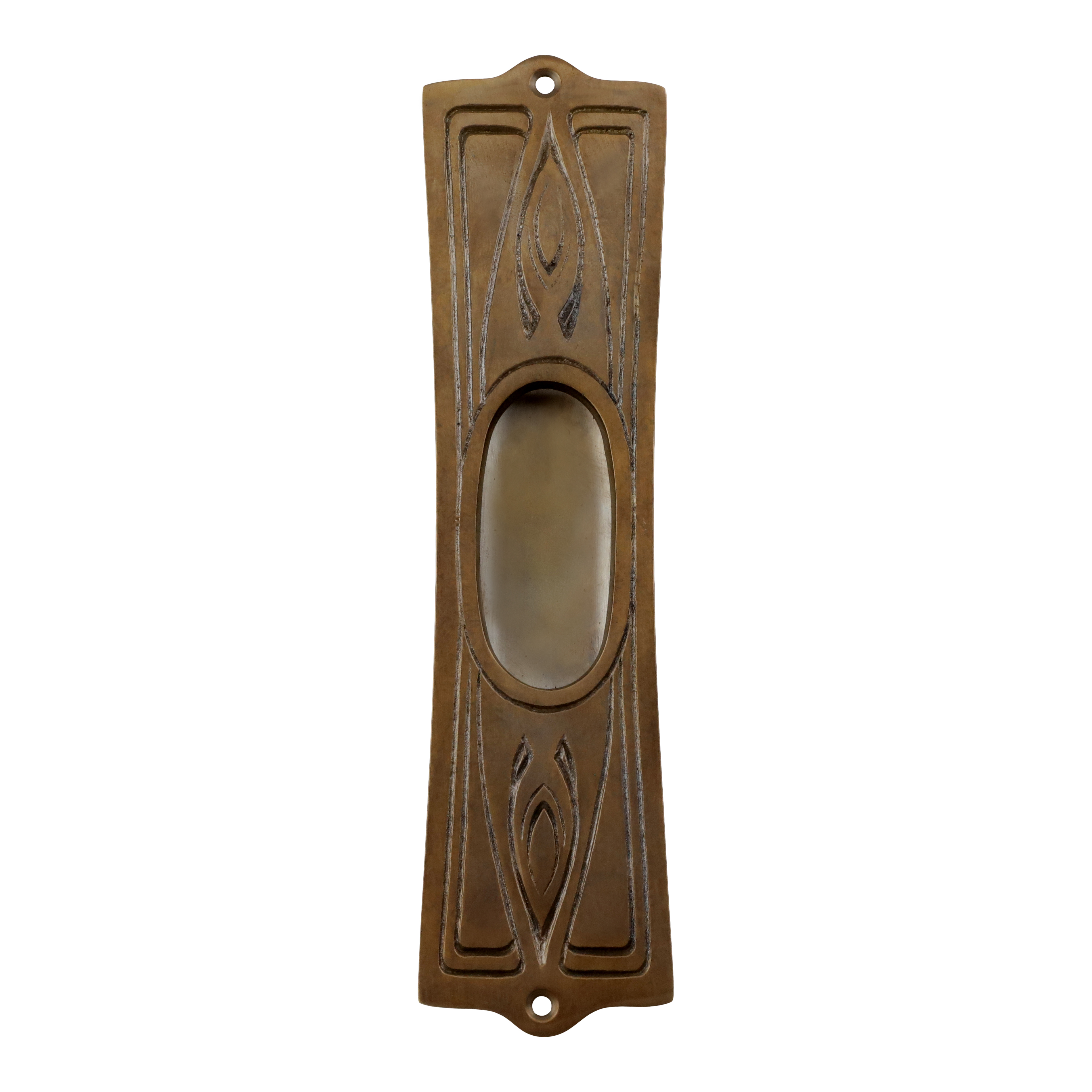 Sliding door shell art nouveau