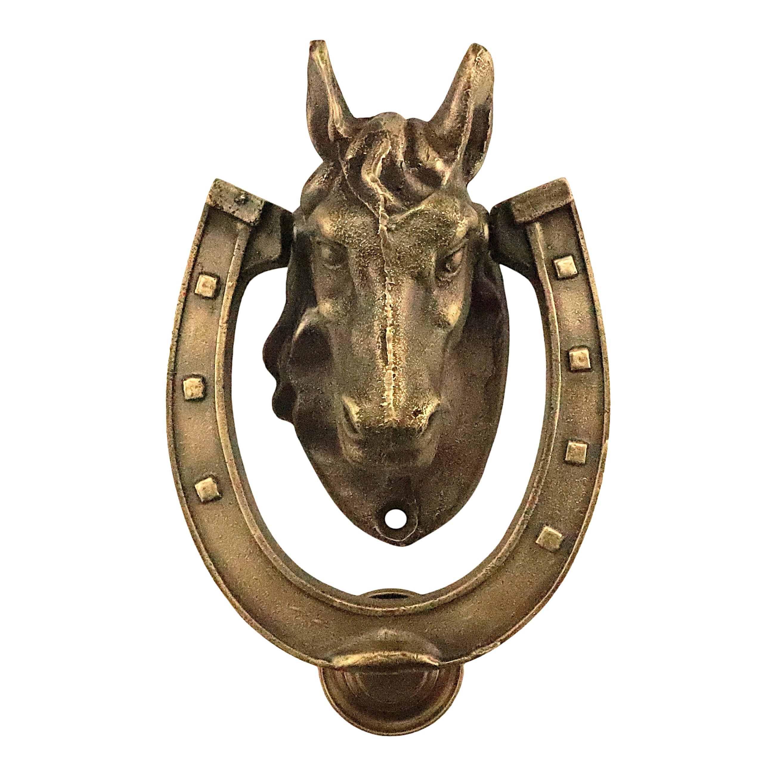 Home door knocker "dolphin" - old knocker