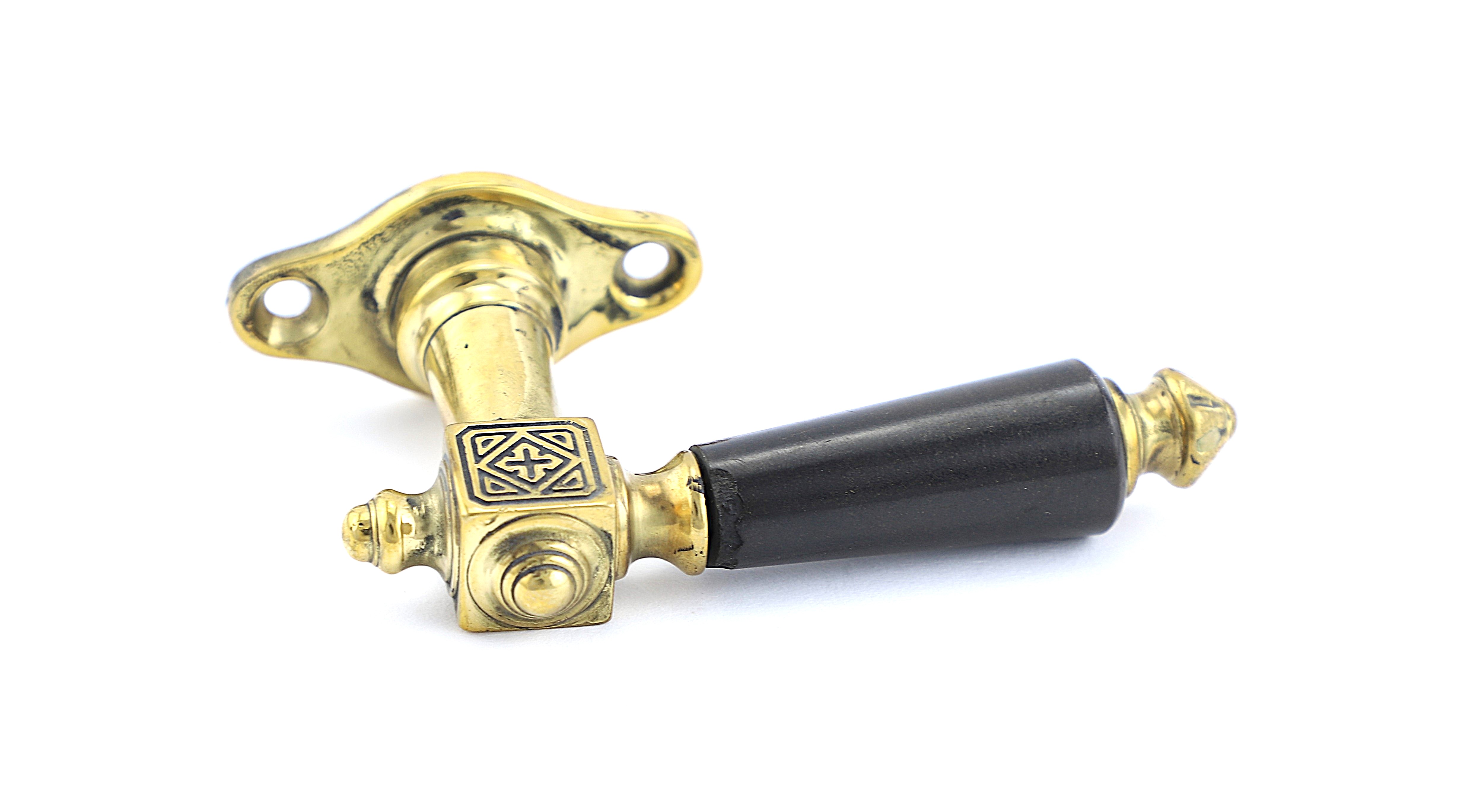 JCB original antique horn window grip