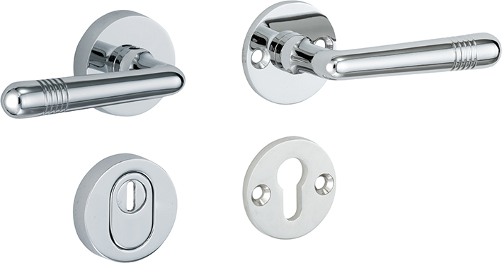 Entrance door rosette garniture historicism Entrance door rosette garniture historicism