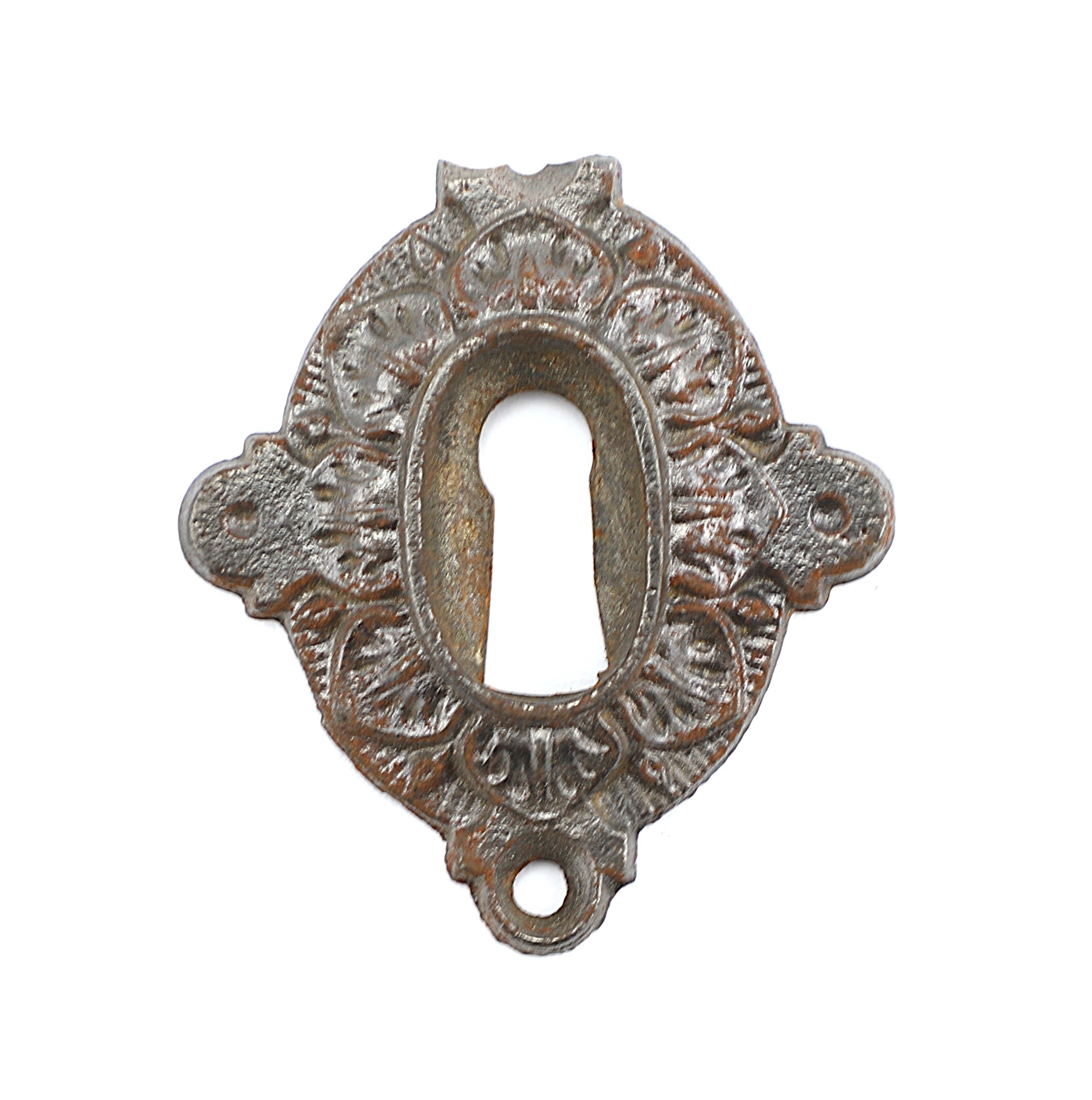 JCB original antique key rosette