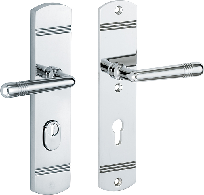 JCB security home door garniture 1920ies JCB security home door garniture 1920ies