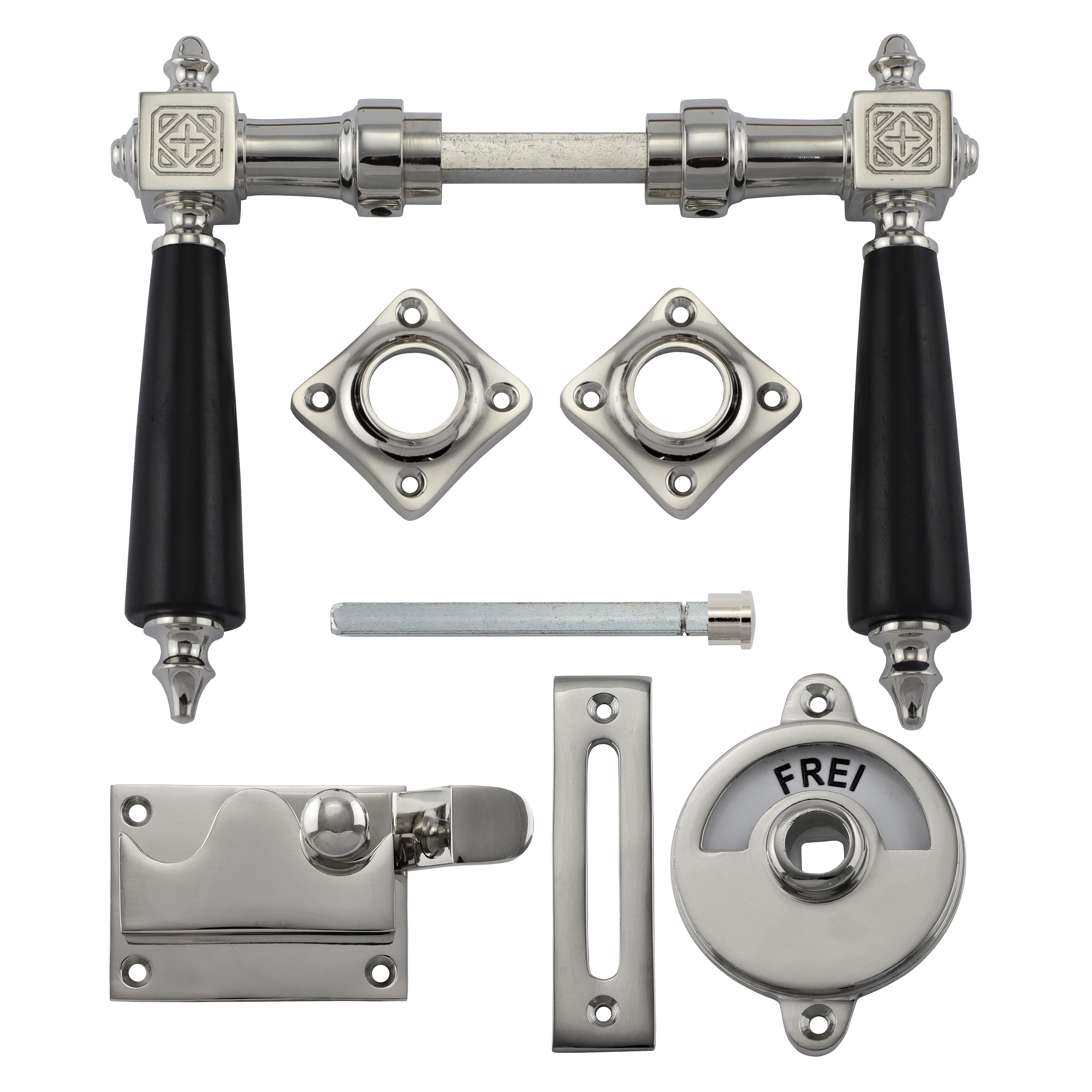 Bathroom roomdoor rosette garniture early times Bathroom roomdoor rosette garniture early times