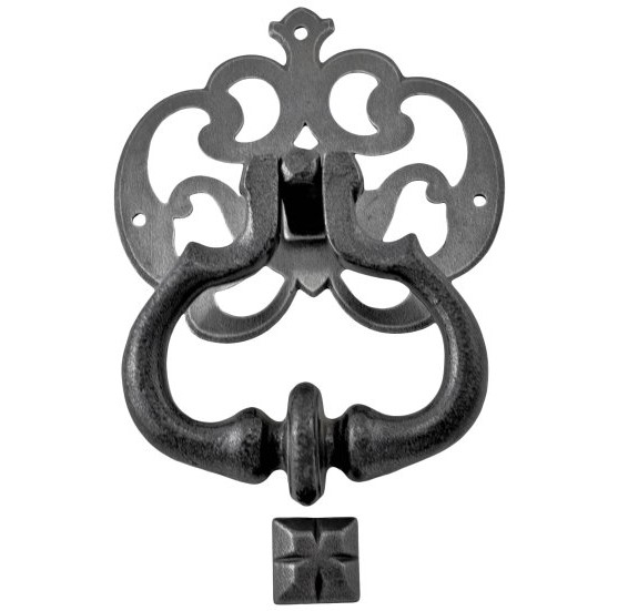 316.0006.85 Front door knocker - antique knocker, door fitting